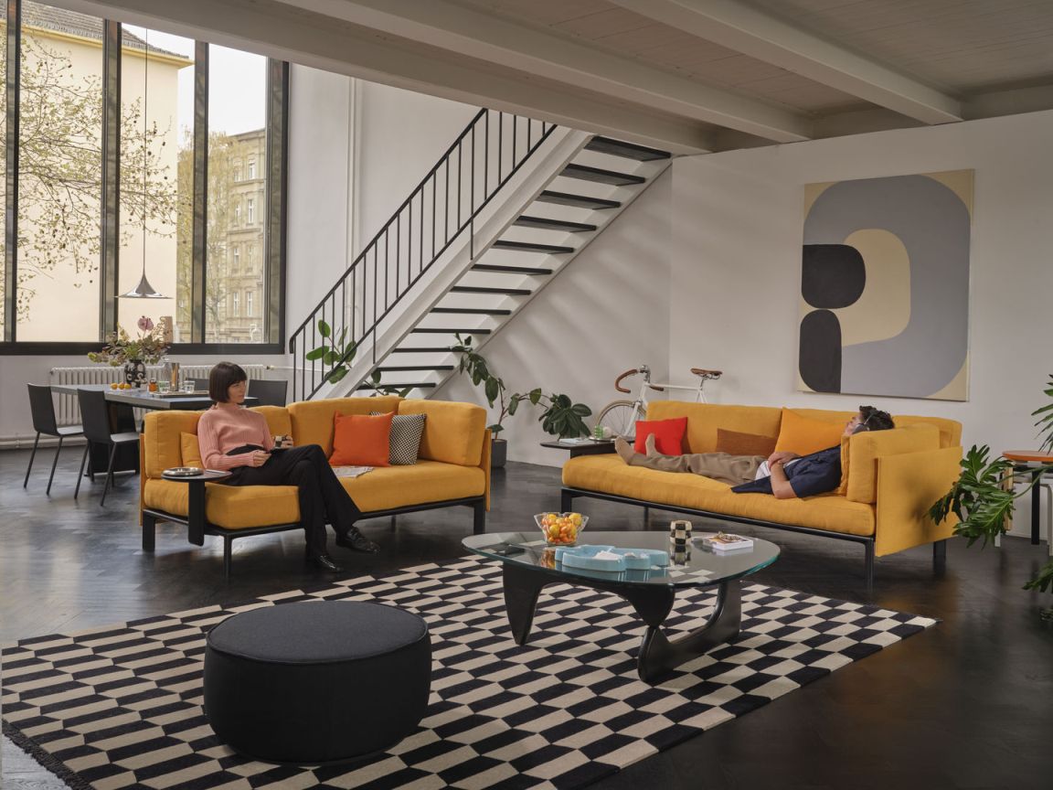 Anagram Rückenkissen / Seitenkissen B x 90 cm Vitra