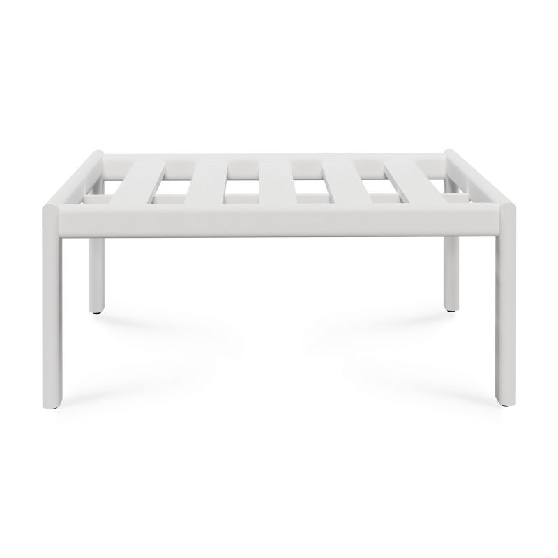 Jack Outdoor Fußhocker - Aluminium Weiß Ethnicraft
