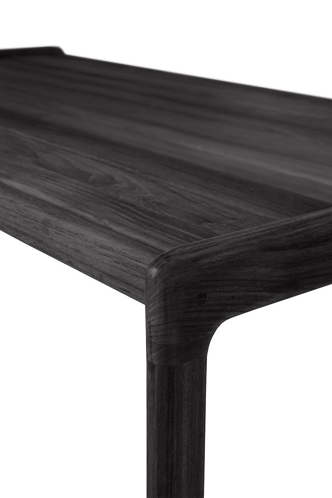 Jack Outdoor Couchtisch Teak schwarz lackiert Ethnicraft