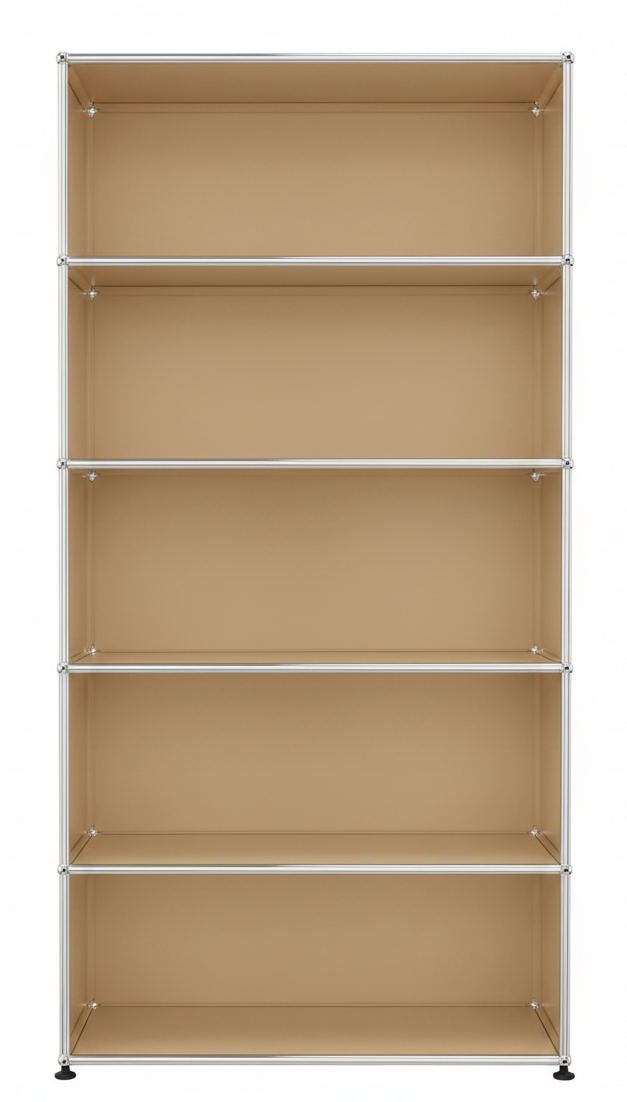 USM Haller Regal Offen H 179 cm Beige
