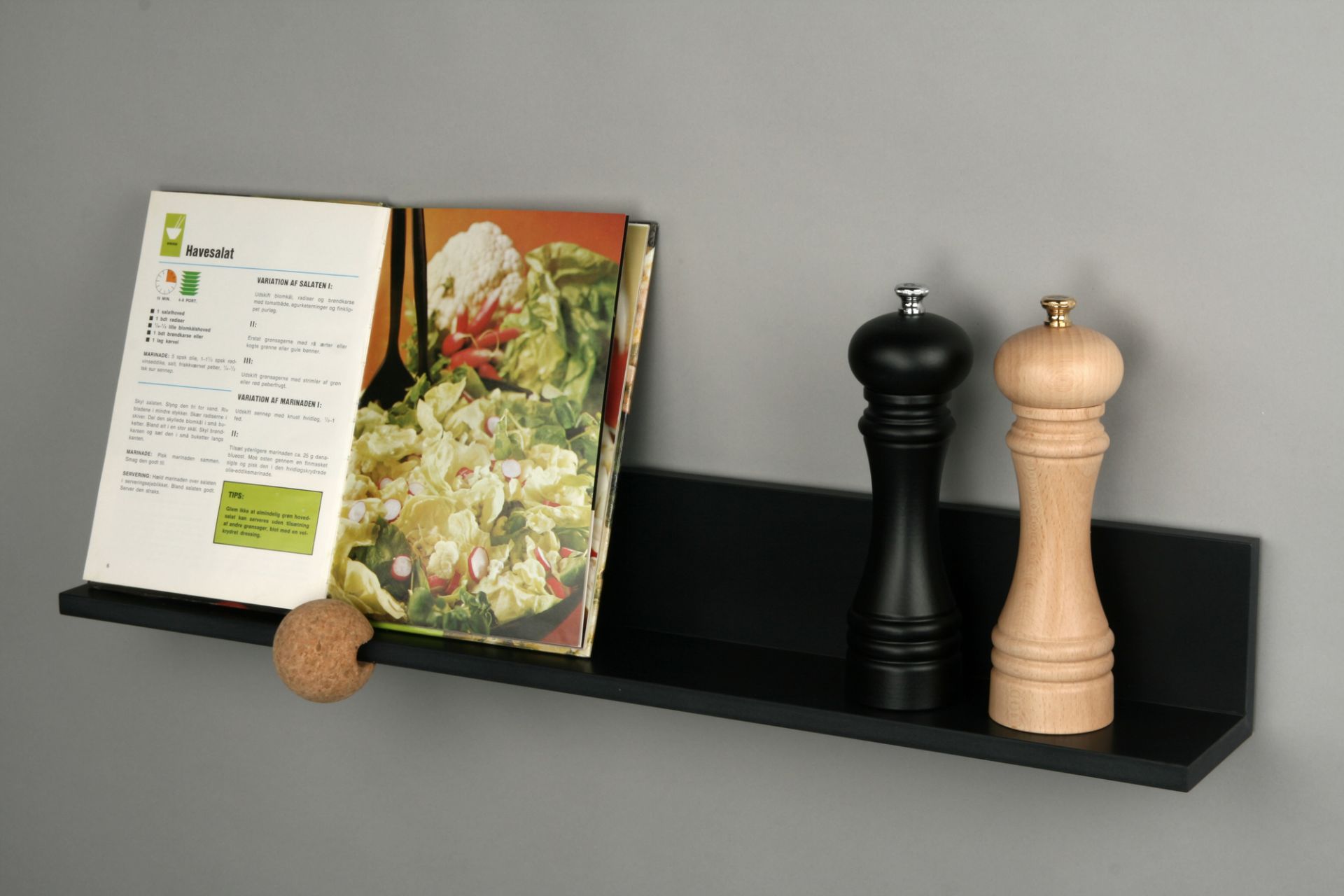 Straights Wandboard schwarz Loca EINZELSTÜCK