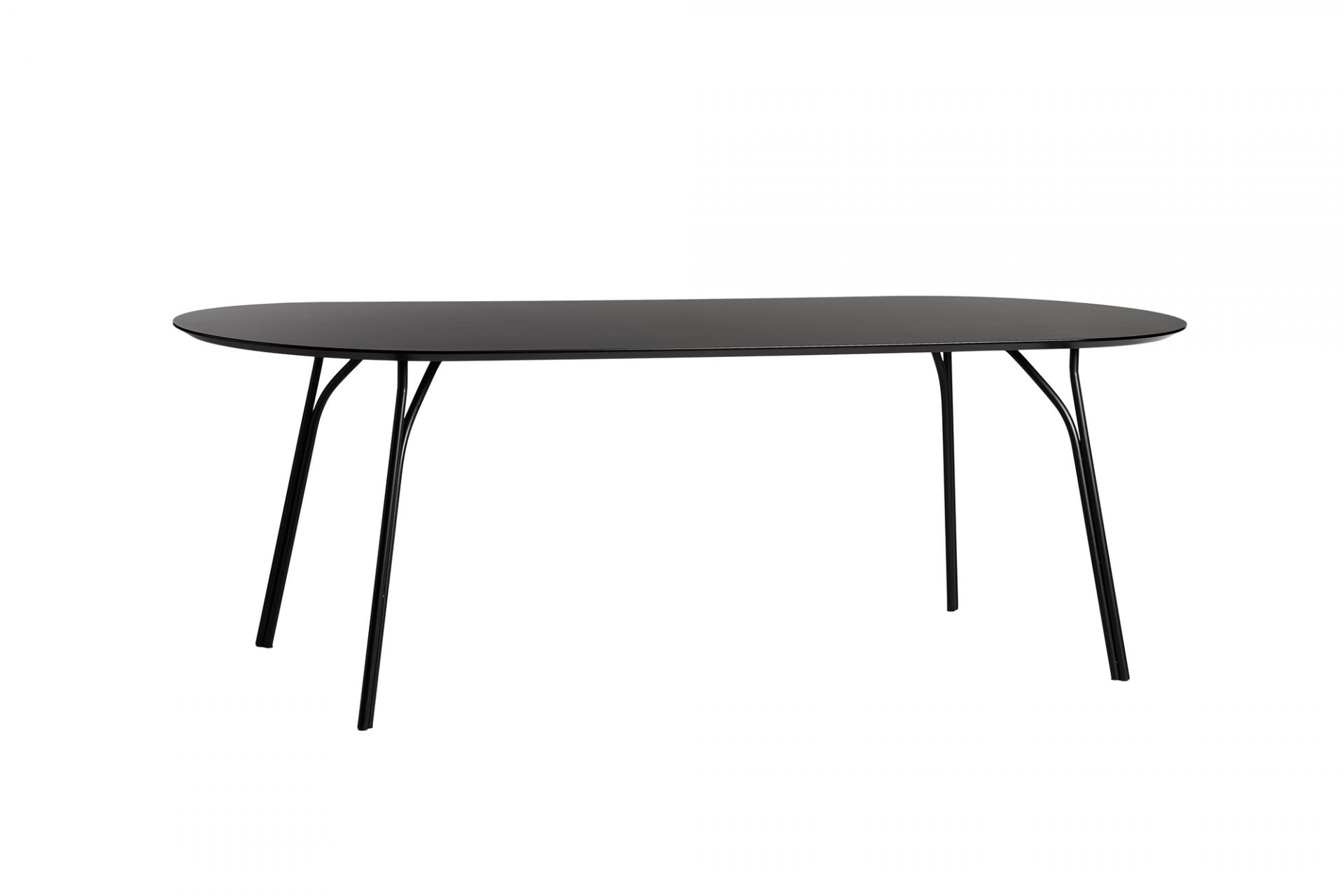 Tree Esstisch 90x220 Schwarz Woud