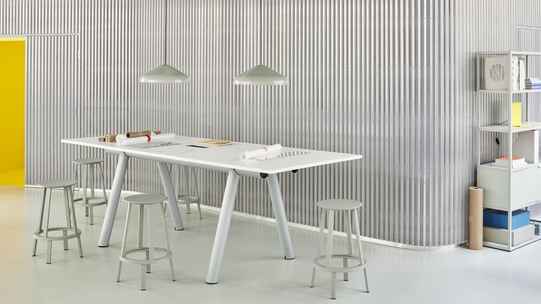 Boa Table Tisch B 280 x H 95 cm Hay
