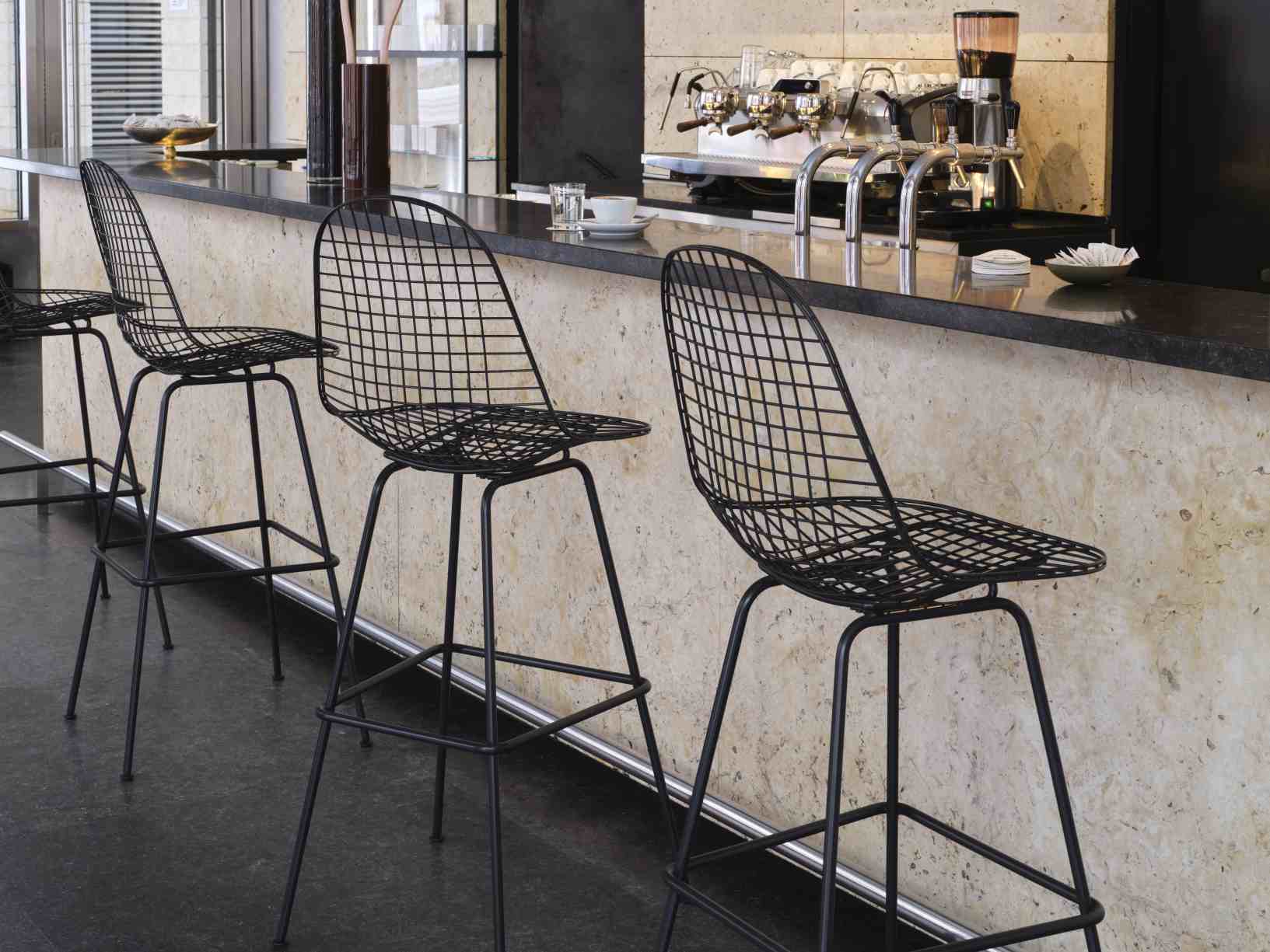 Eames Wire Bar Stool Barhocker Medium Vitra