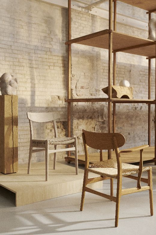CH26 Holzstuhl Carl Hansen & Søn