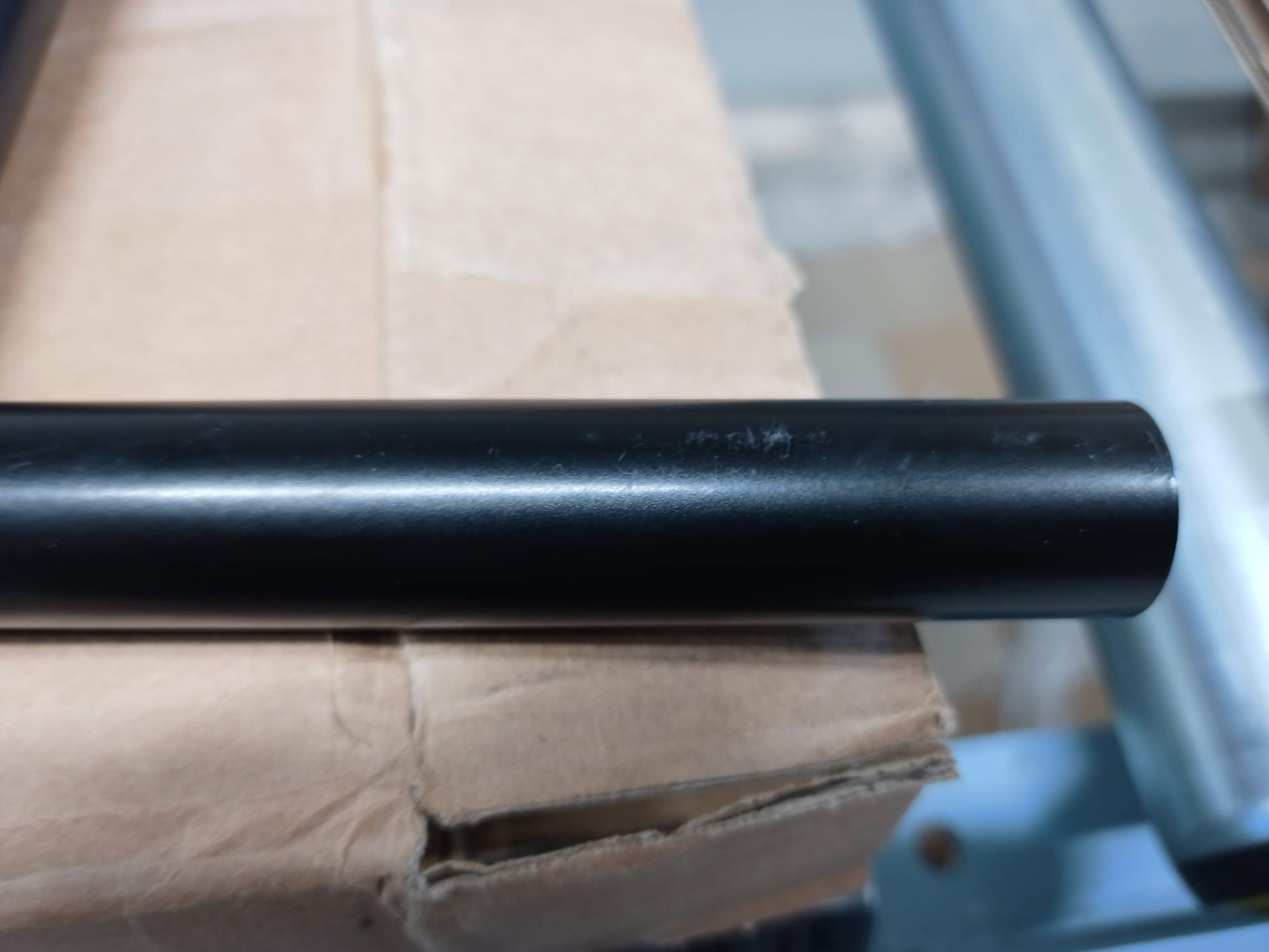 Eiermann 3 Tischgestell farbig SCHWARZ 58x29 cm Richard Lampert MÄNGELEXEMPLAR  1