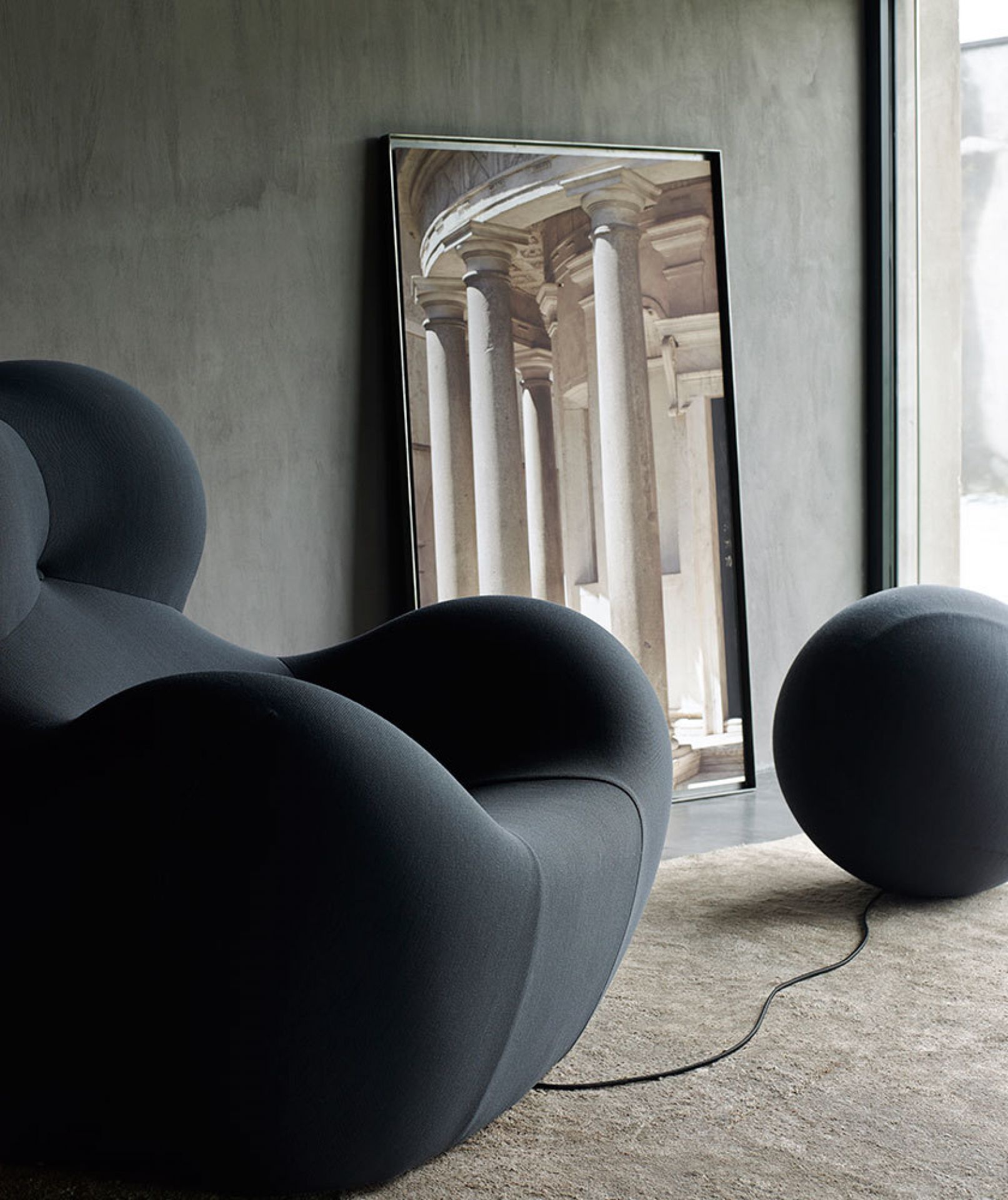 La Mamma UP5 und UP6 Sessel Farbig Serie 2000 B&B Italia