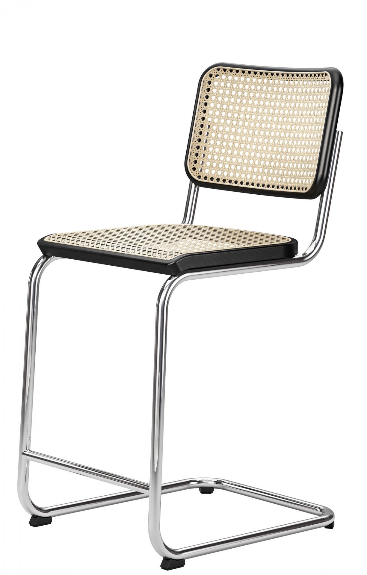 S 32 VHT Stahlrohr Klassiker Barhocker Thonet