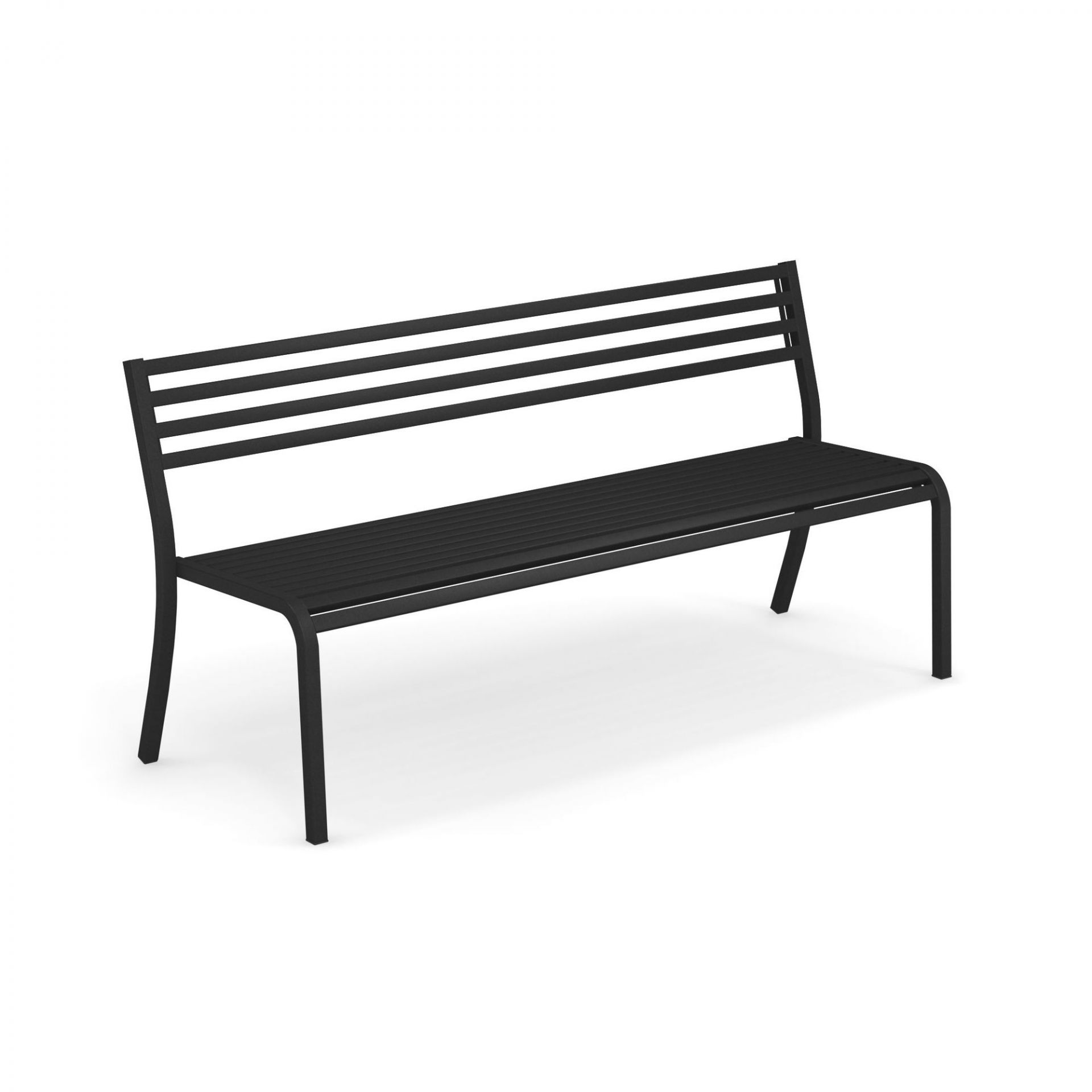 Segno Bank 168 cm Emu schwarz