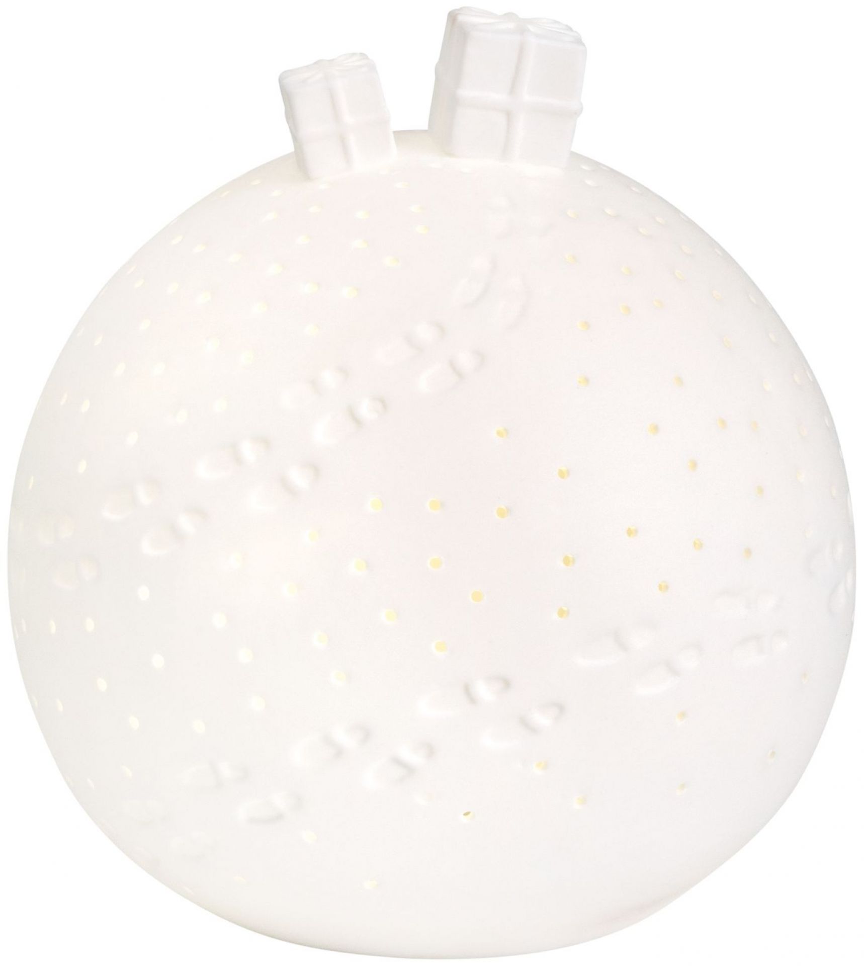 Porzellangeschichten Lichtkugel Geschenke LED Räder EINZELSTÜCKE
