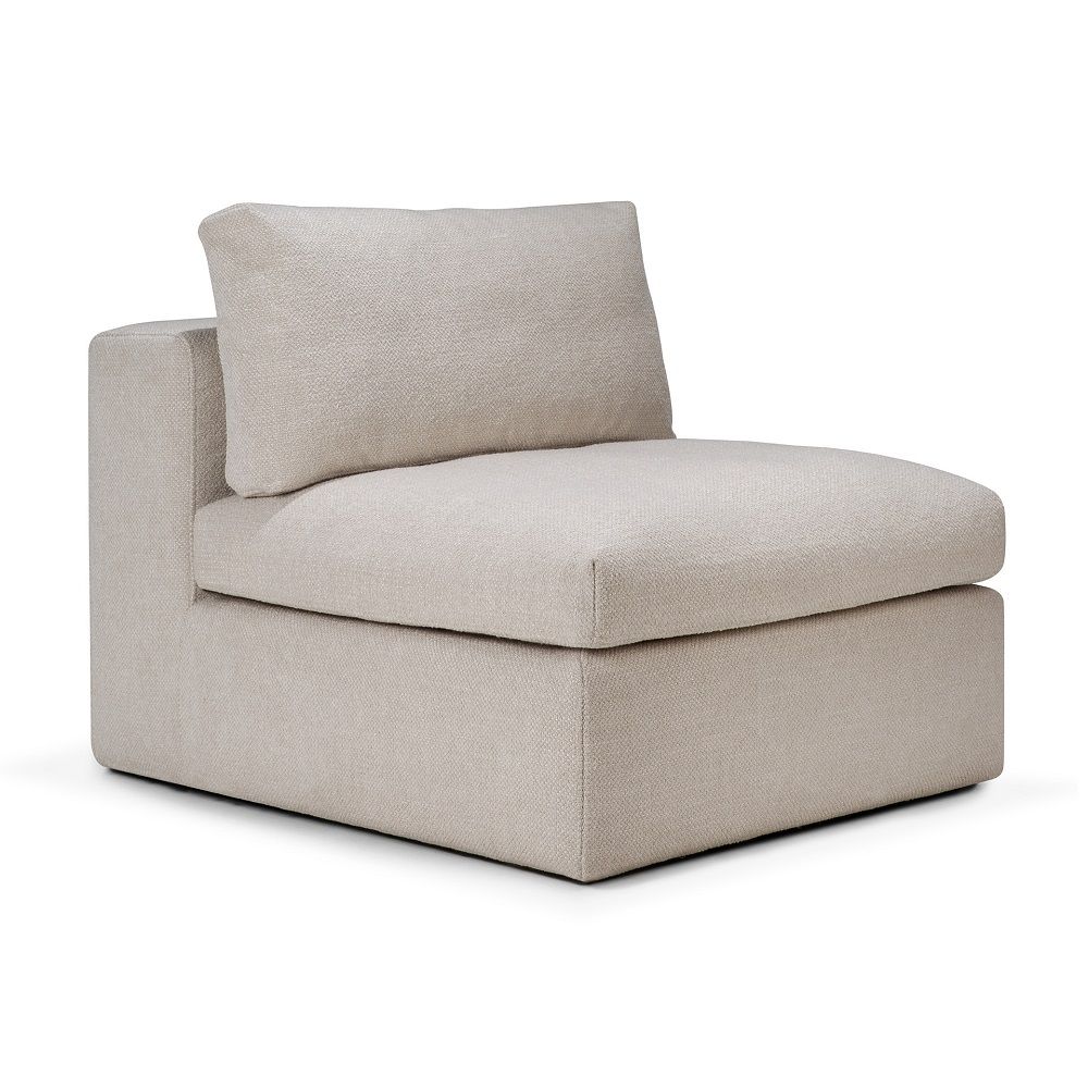 Mellow Sofa 1 Sitzer Ivory Stoff Ethnicraft