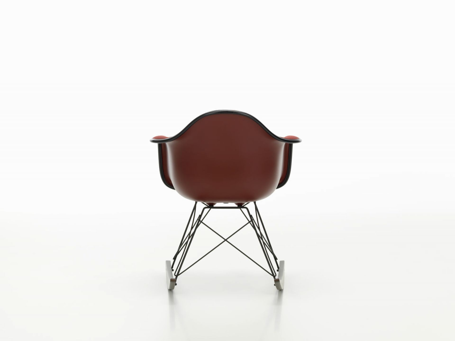 Eames Plastic Armchair RAR Schaukelstuhl Vollgepolstert Vitra