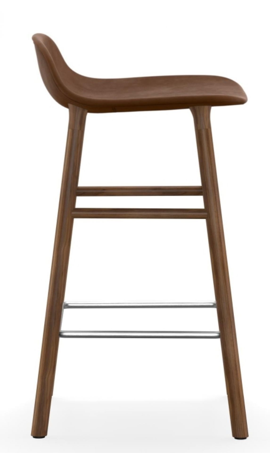 Form Barstool Barhocker H 75 cm Holz Gepolstert Normann Copenhagen