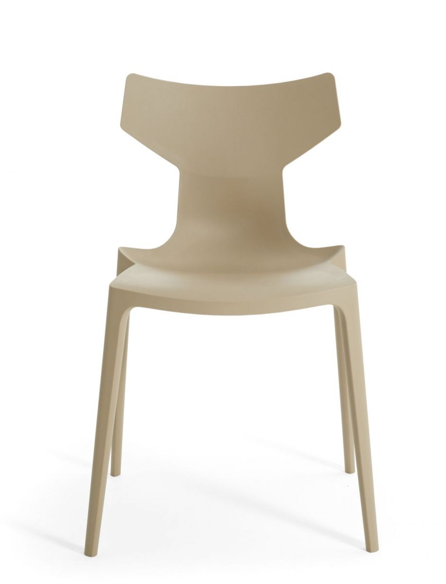 Re-Chair 2er Set Taupe Kartell