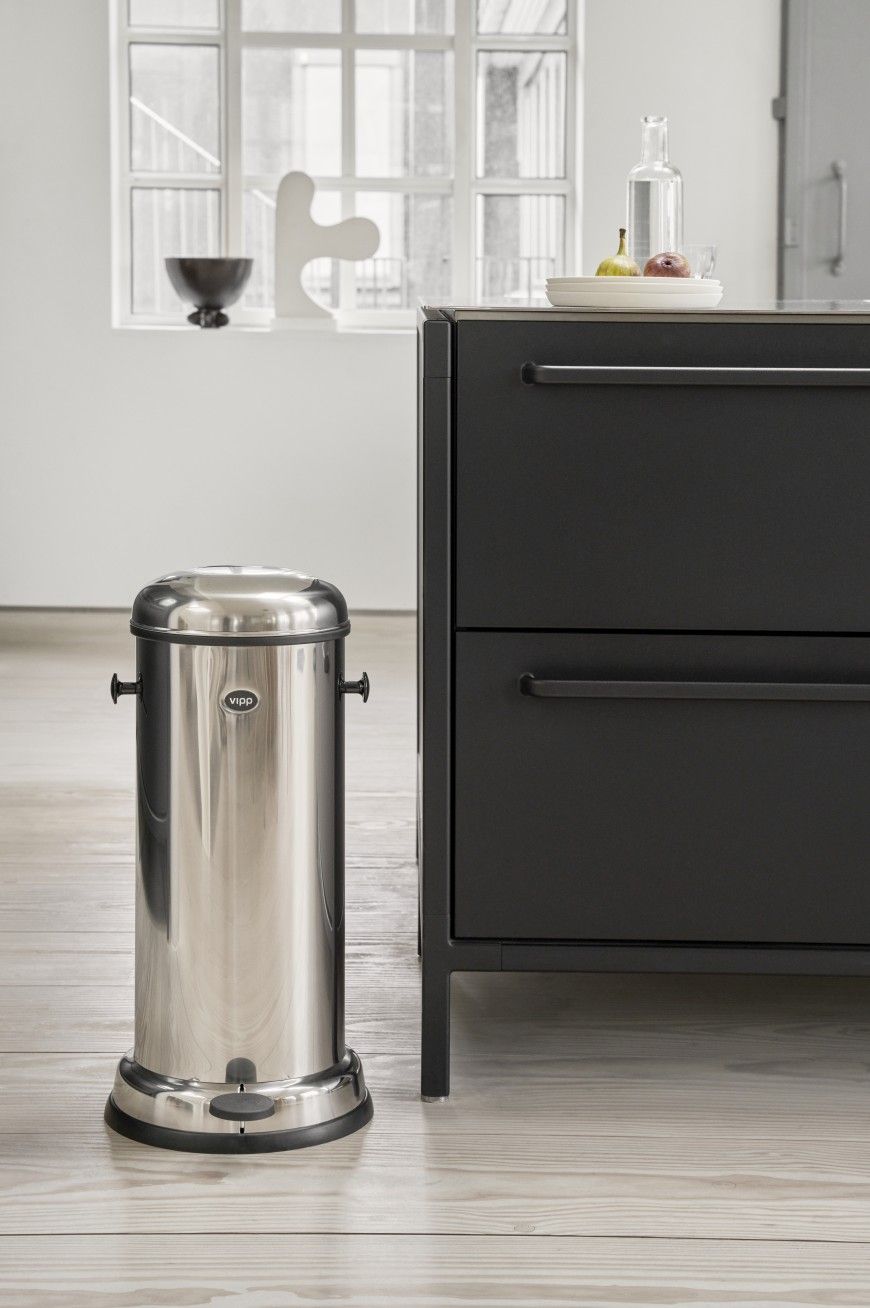 Bin Treteimer 14L Edelstahl Vipp  