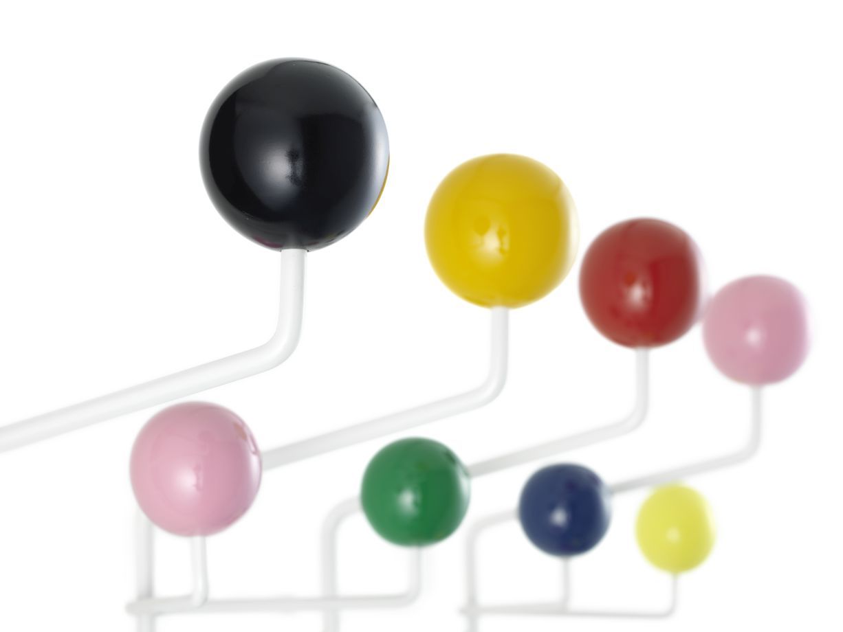 Eames Hang it all Garderobe mehrfarbig Vitra