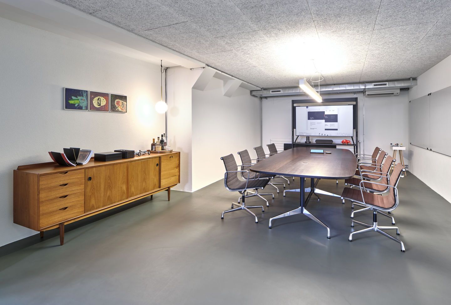 Aluminium Chair EA 107 / EA107 Stuhl Vitra