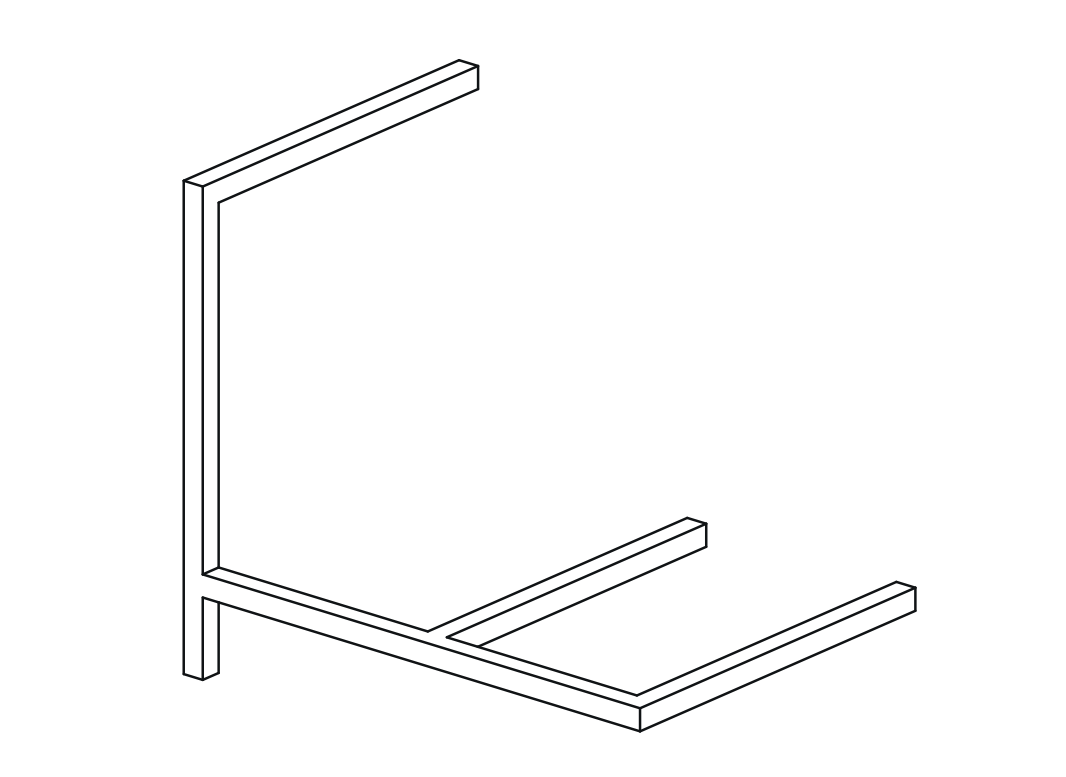Antologia Wandregal-Modul G B60cm Mogg