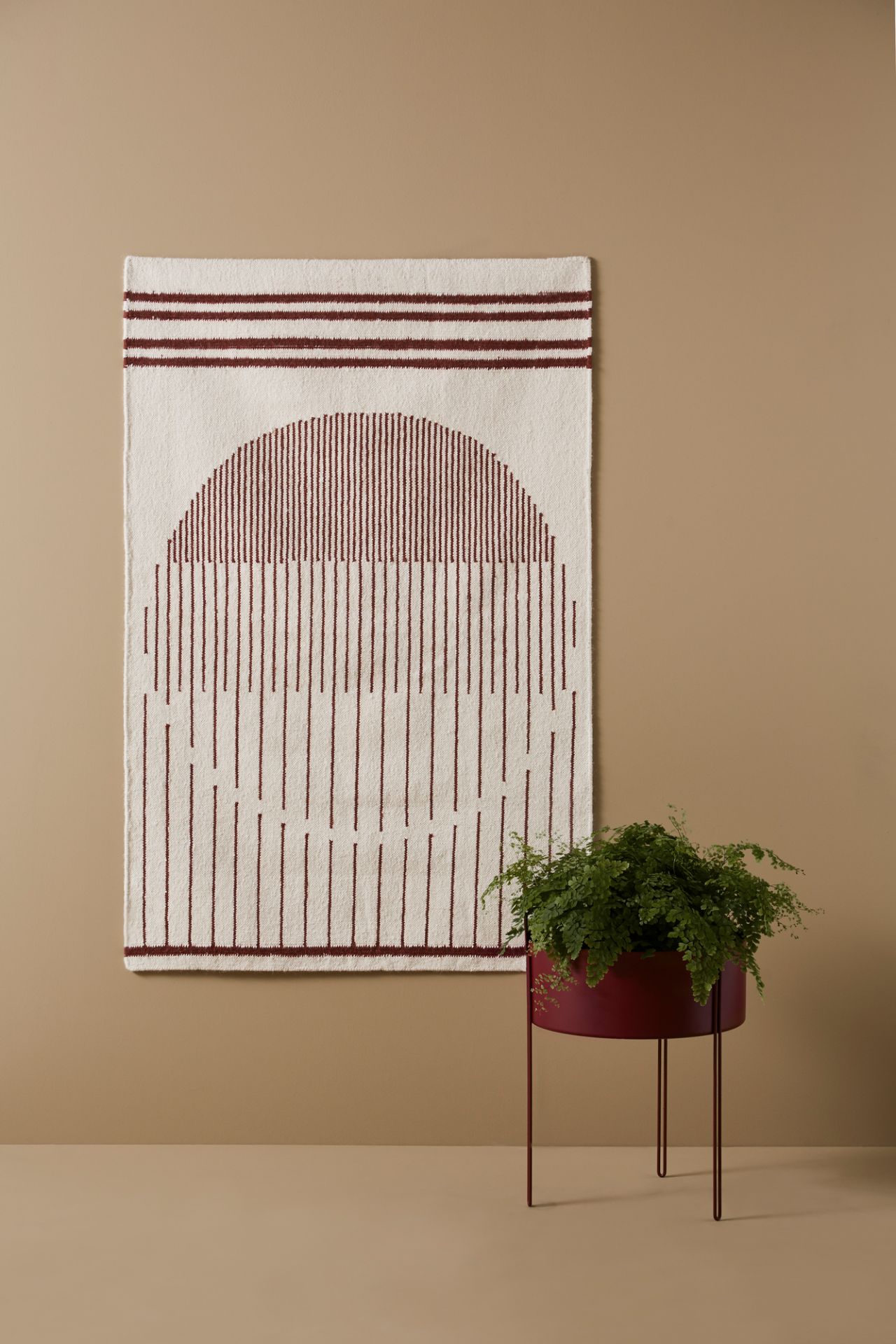 Pidestall Pflanzgefäß Large Taupe Woud