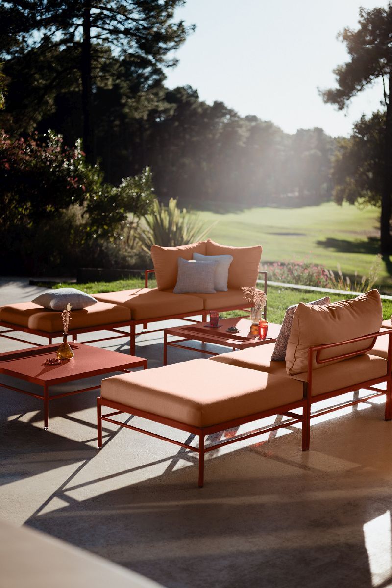 Rivage Beistelltisch Outdoor B 85 x T 85 x H 29,5 cm Fermob