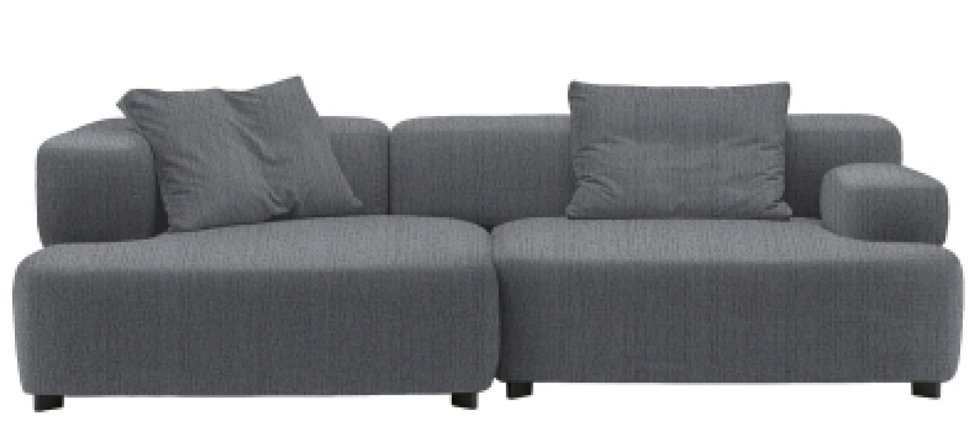 Alphabet 3-Sitzer Sofa Armlehne Links Fritz Hansen