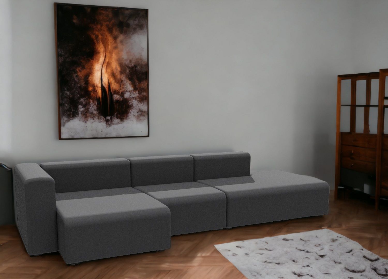 Mags Sofa 3-Sitzer Combination 4 Hay