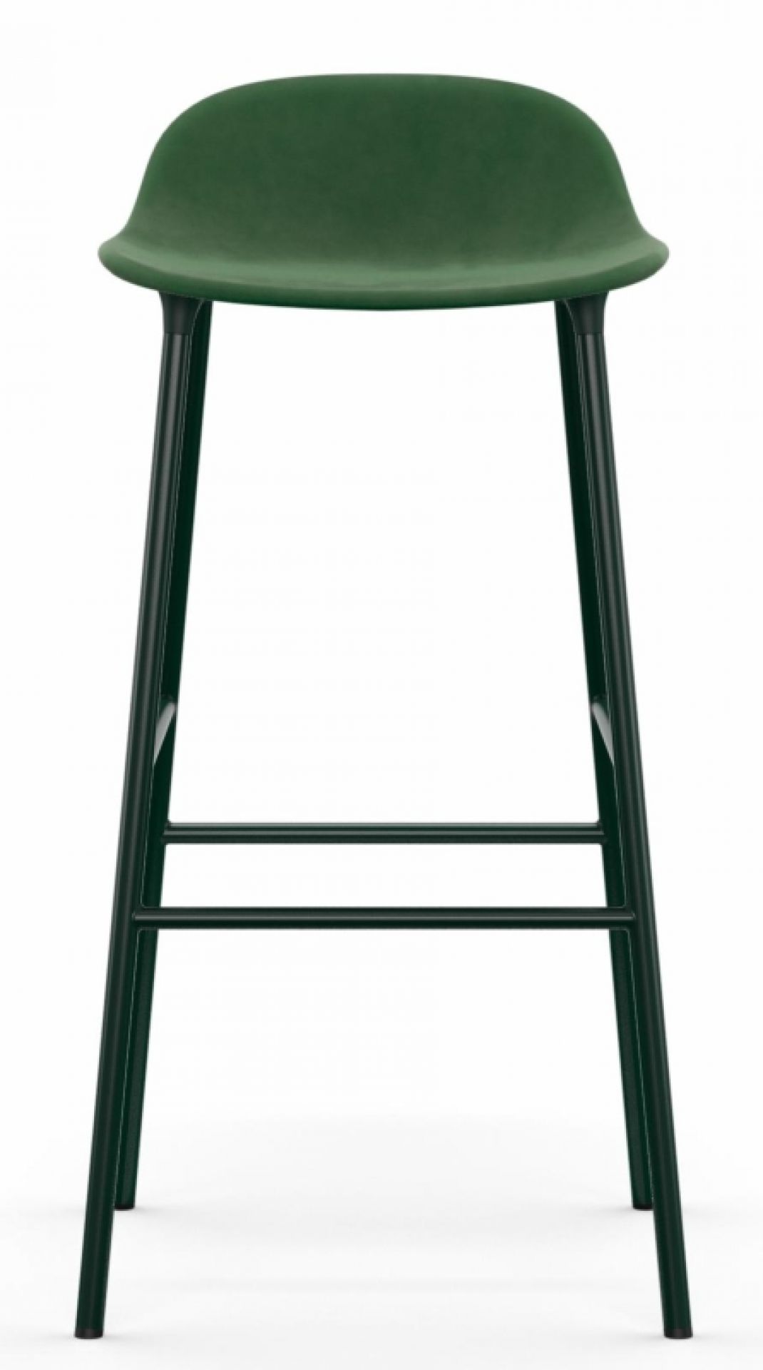 Form Barstool Barhocker H 75 cm Stahl Gepolstert Normann Copenhagen