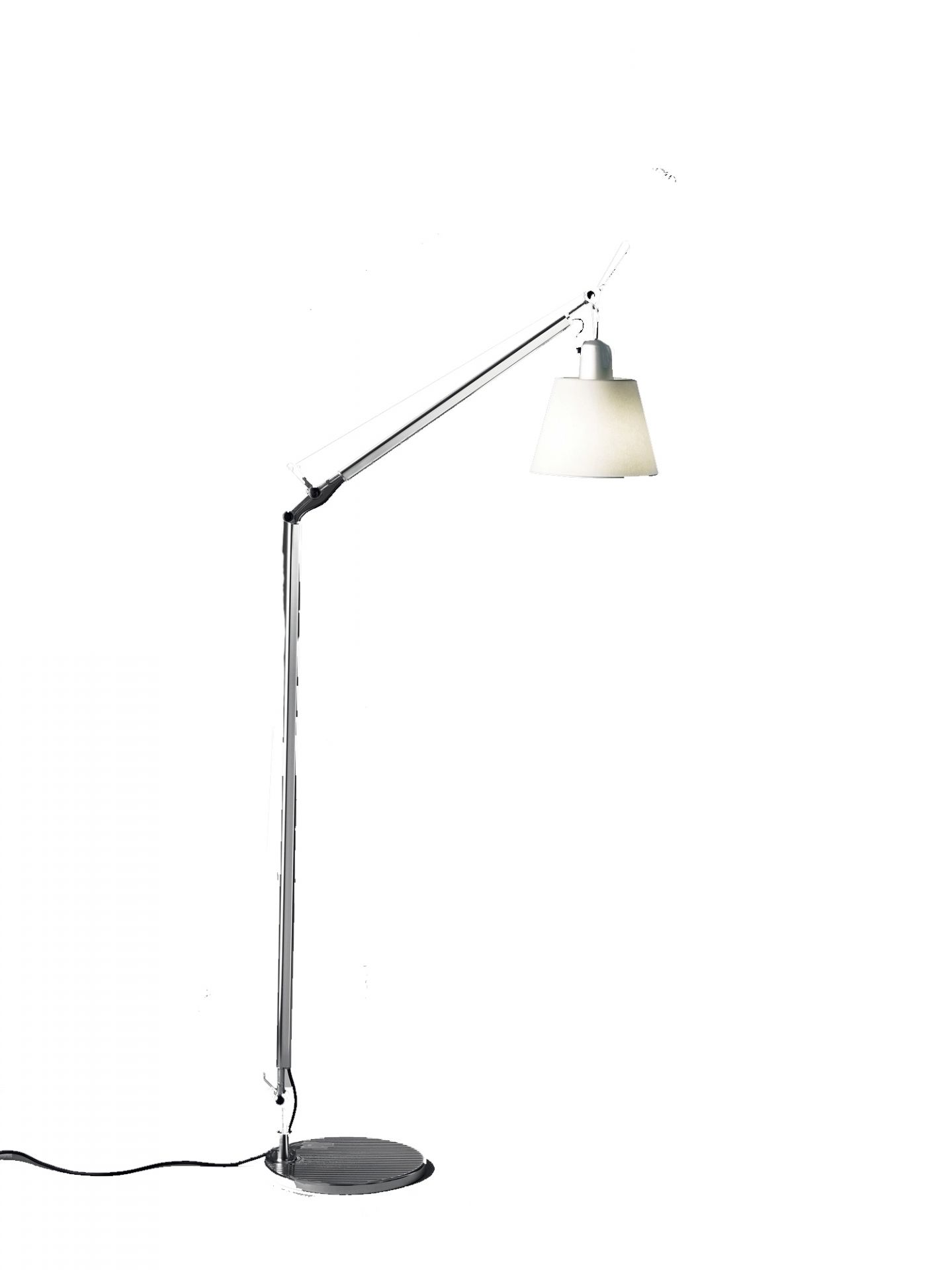 Tolomeo Basculante Reading Floor Stehleuchte BODY mit SCHIRM (Teil 2 von 2) Artemide