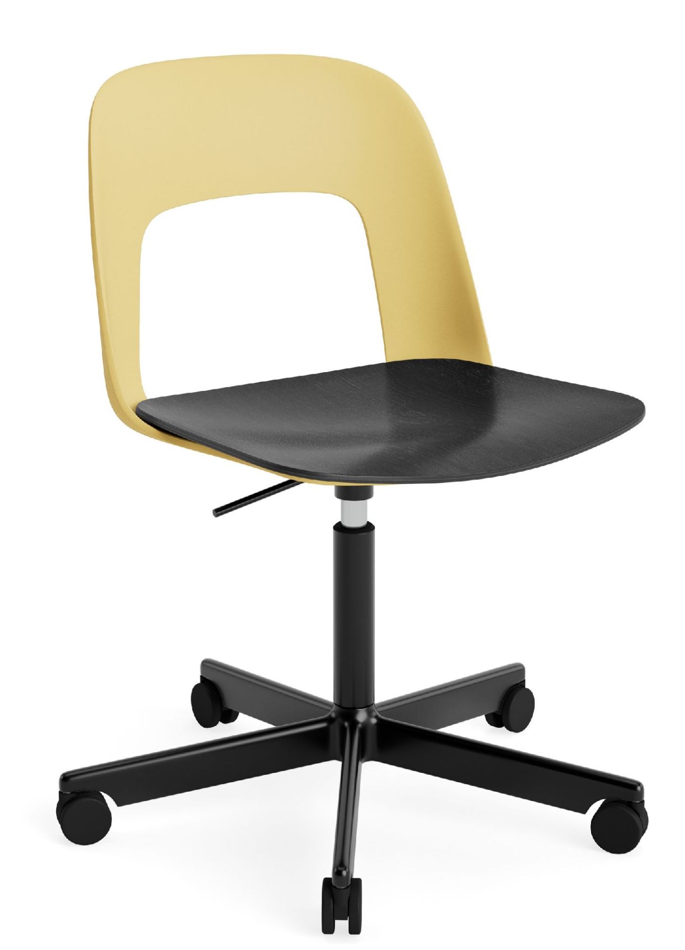 Layout Side Chair 142 5-Stern Drehfuß Stuhl Hay