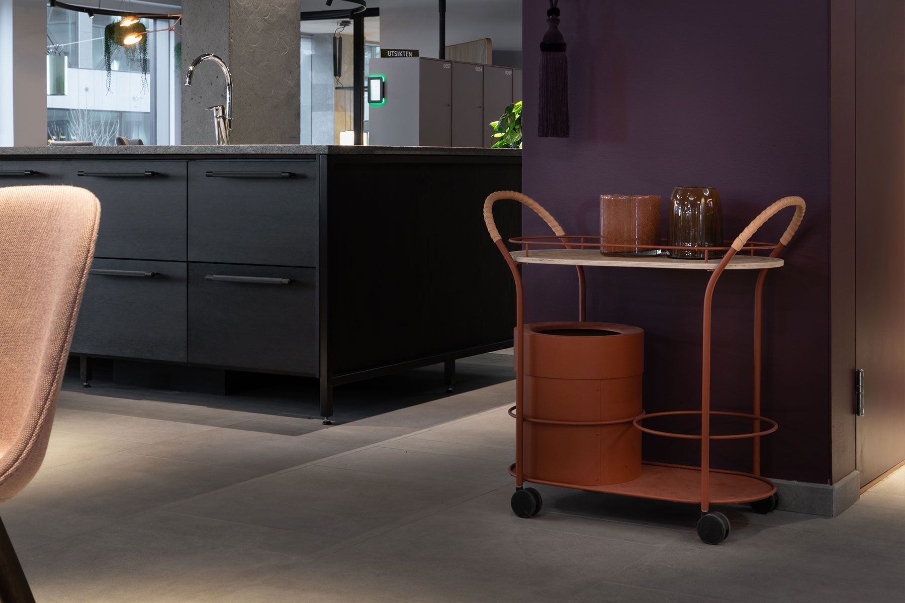 Bistro Trolley Servierwagen Mizetto QUICK SHIP
