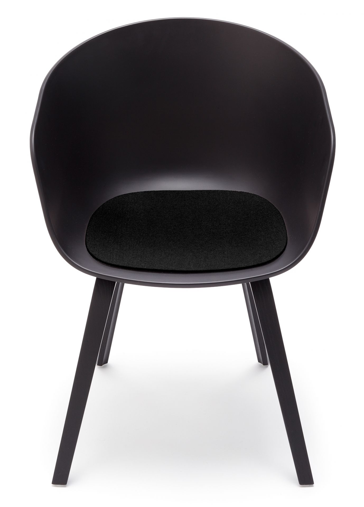 Sitzauflage - Filzauflage About A Chair AAC22 / AAC 22 Schwarz Hey Sign