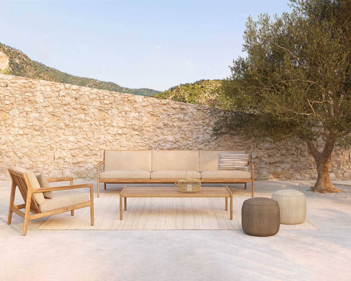 Donut Sitzhocker Outdoor Ethnicraft