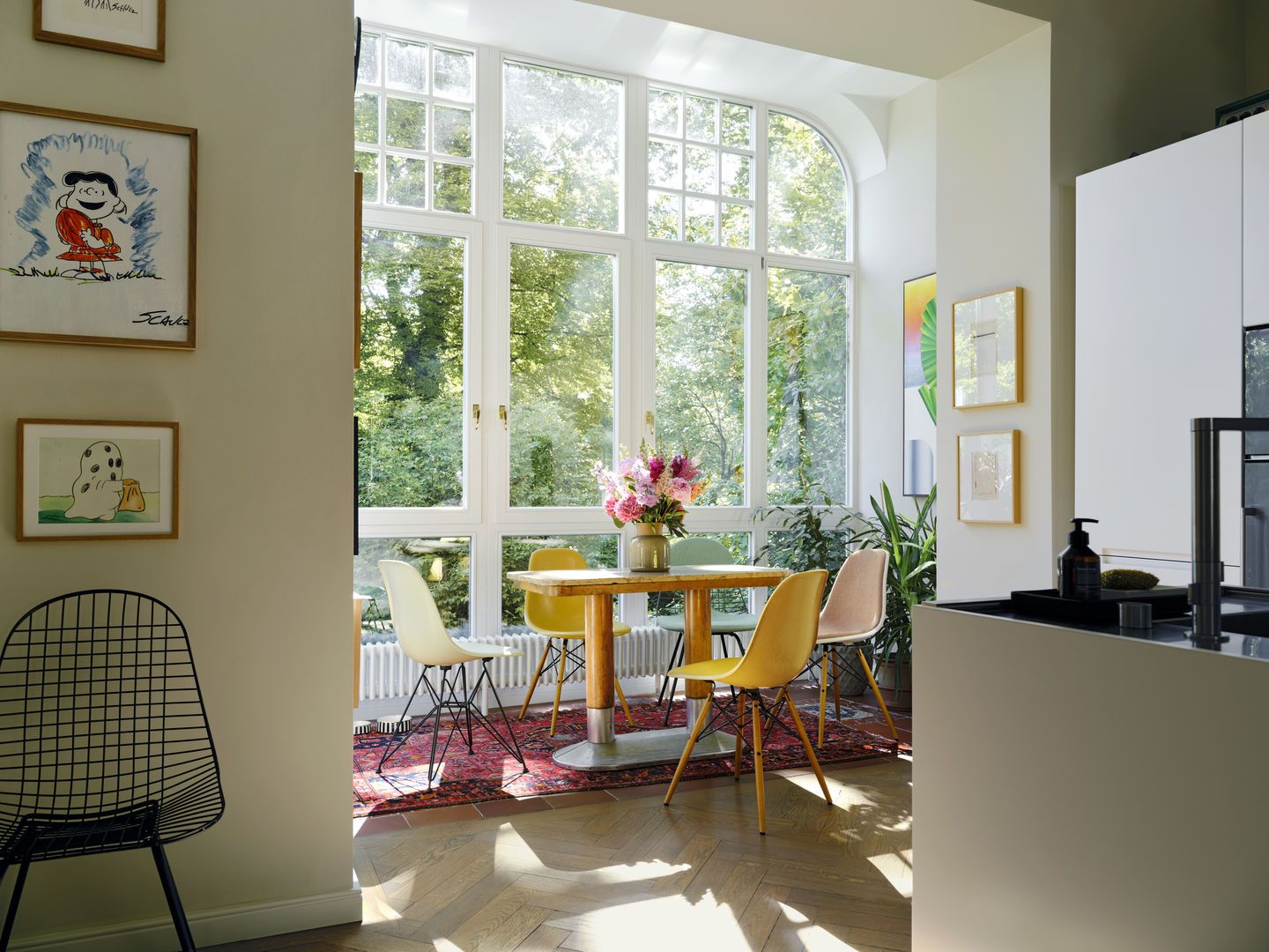Eames Plastic Side Chair DSW Stuhl Vollpolster Vitra
