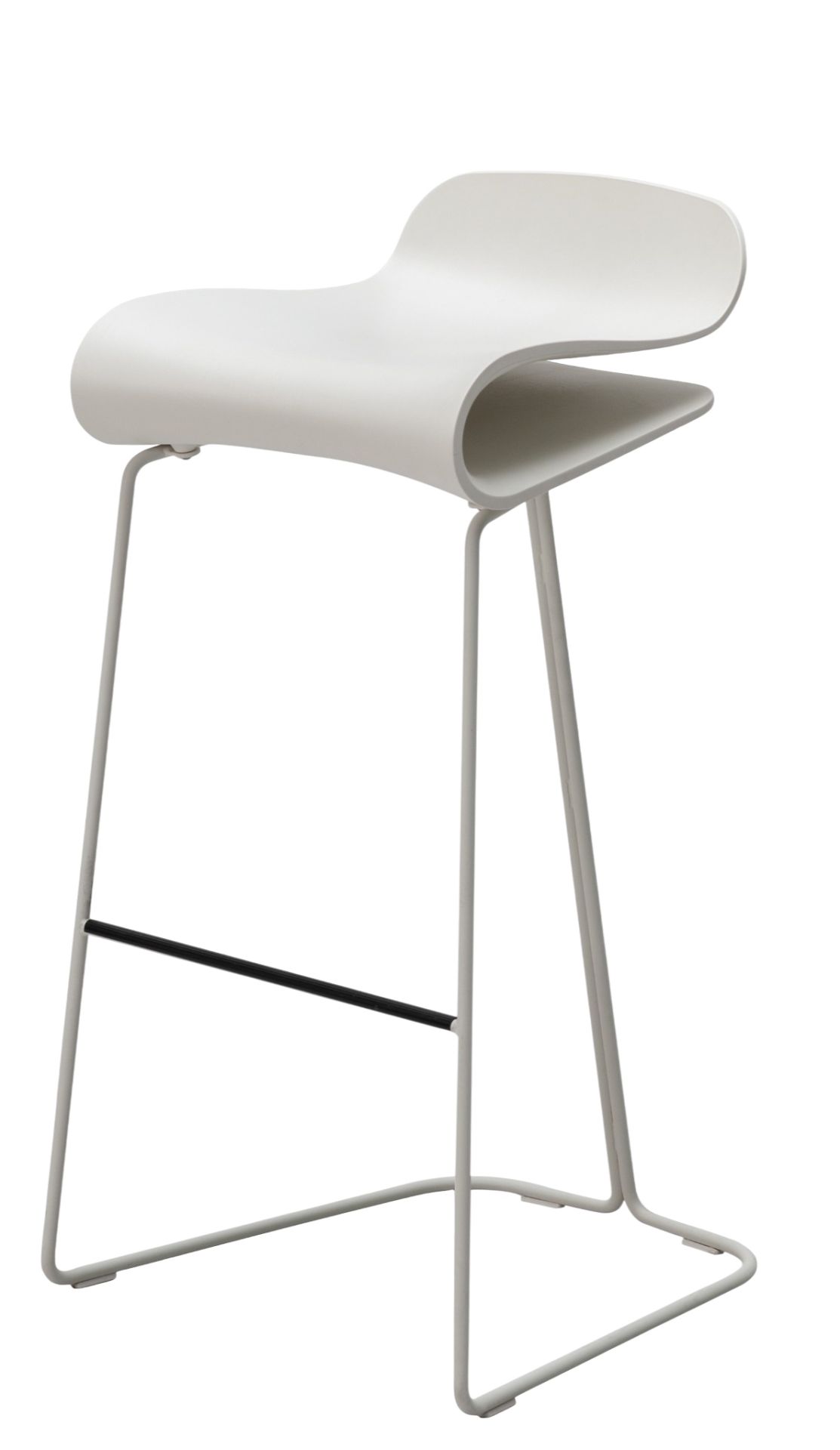 BCN Barhocker mit Kufengestell Kristalia