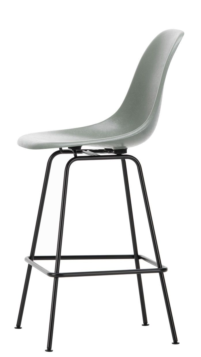 Eames Fiberglass Bar Stool Medium Barhocker Vitra