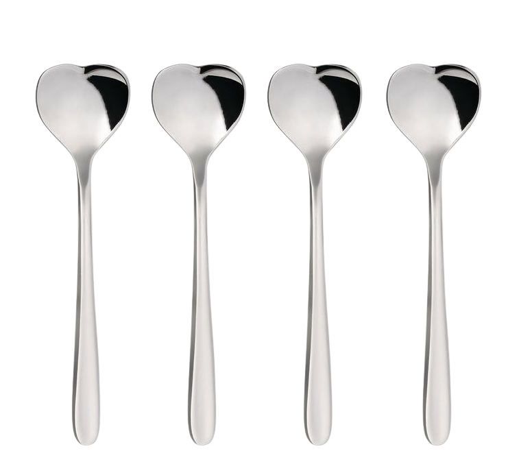 AMMI08Set Kaffeelöffel Herz Set Alessi 