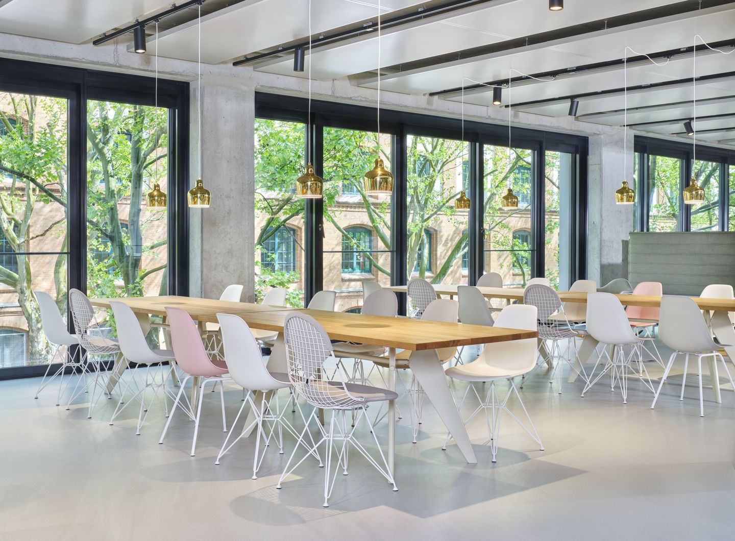 DKX Wire Chair Stuhl ungepolstert Vitra