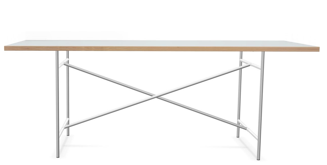 Eiermann 2 ESSTISCH Indoor Komplett LINOLEUM FORBO ASH / EICHEKANTE Richard Lampert EINZELSTÜCK