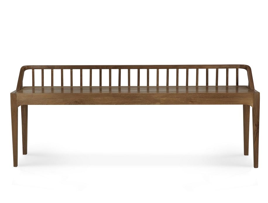 Spindle Bank Ethnicraft Teak