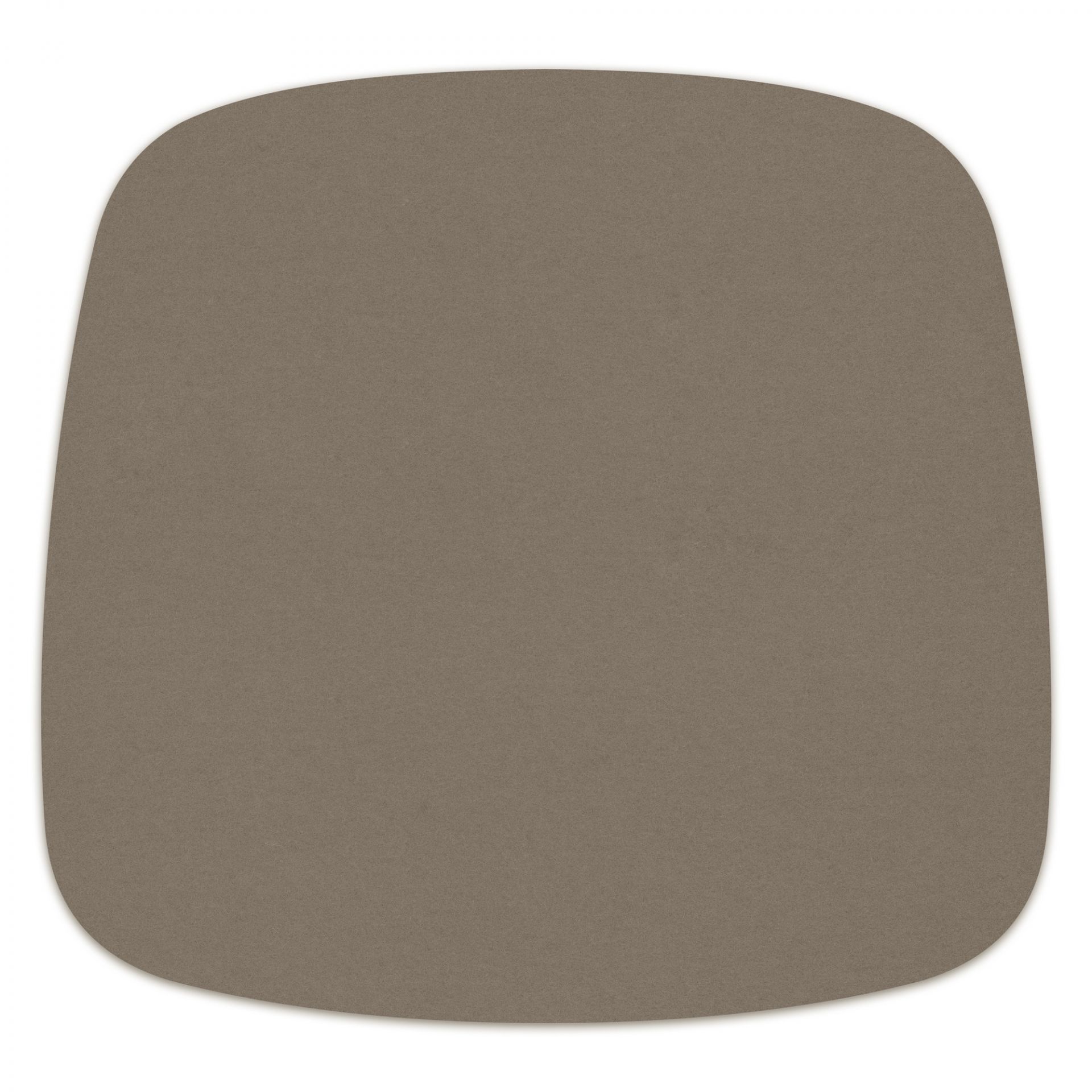 Sitzauflage-Filzauflage Eames Plastic Arm Chairs DAR / RAR / DAW  Taupe Hey Sign