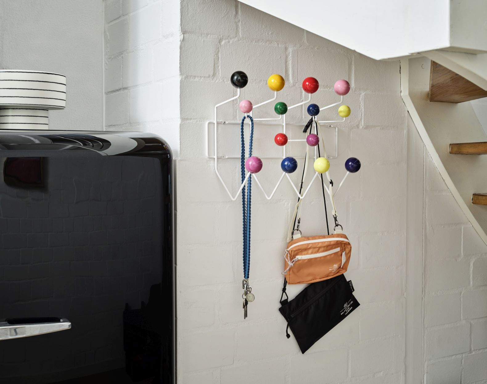 Eames Hang it all Garderobe mehrfarbig Vitra