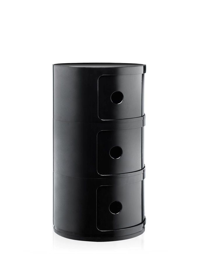 Componibili 4967 3-er Element Kartell-schwarz