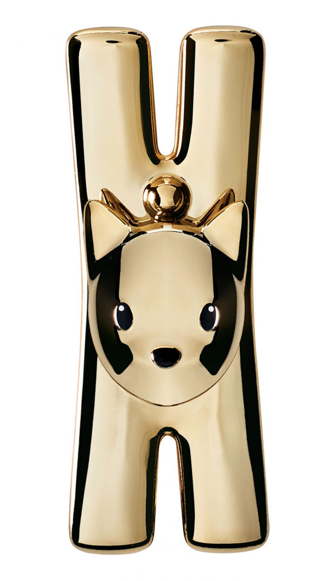 MMI32 Lampo Klammer Gold Alessi EINZELSTÜCK