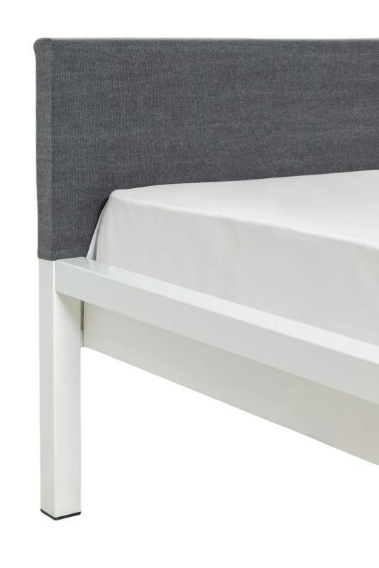 Kopfteil Bezug für Pure Bett Stahl pulverbeschichtet Hans Hansen 