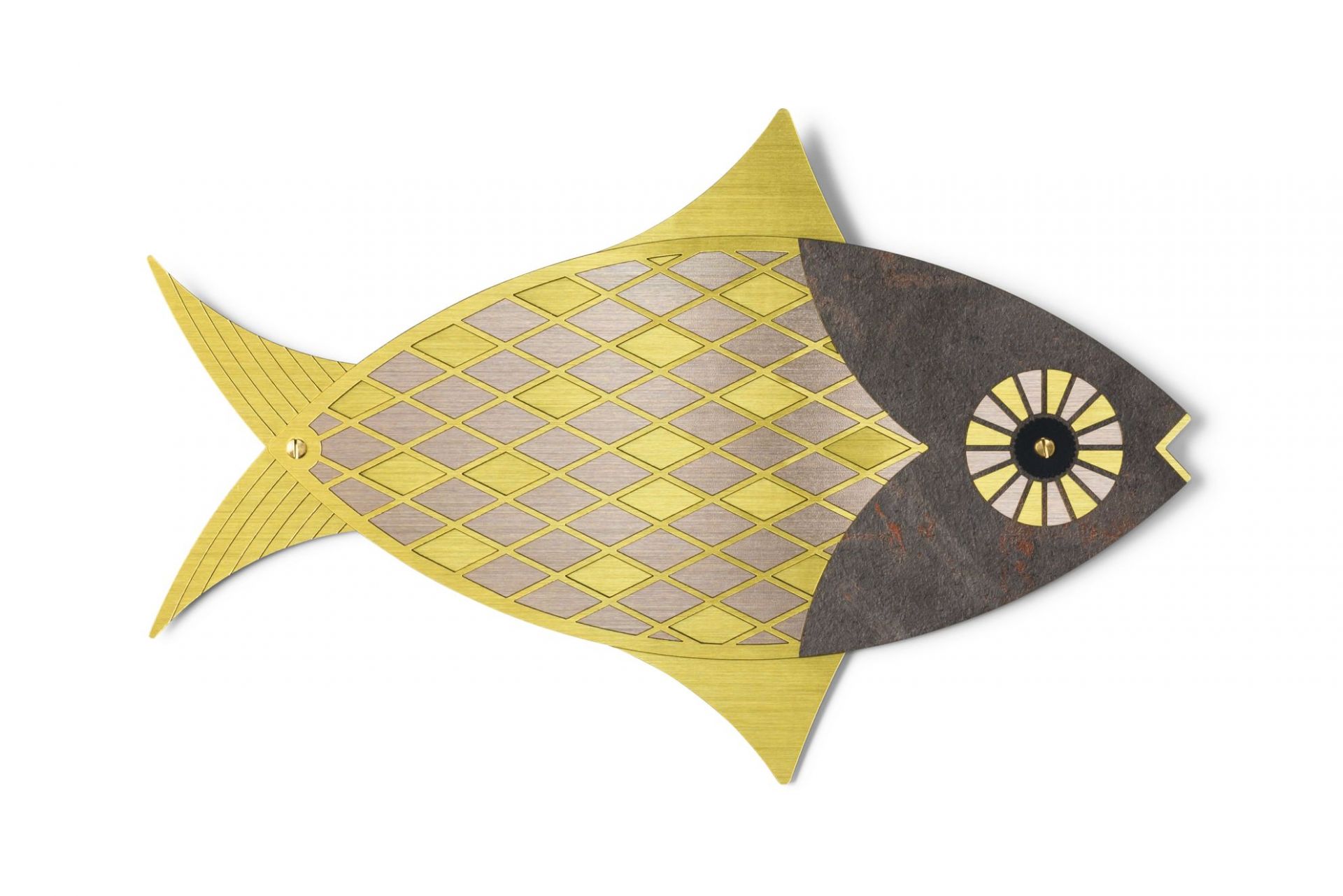Lucky Fish Fischmaske Gold Umasqu EINZELSTÜCK