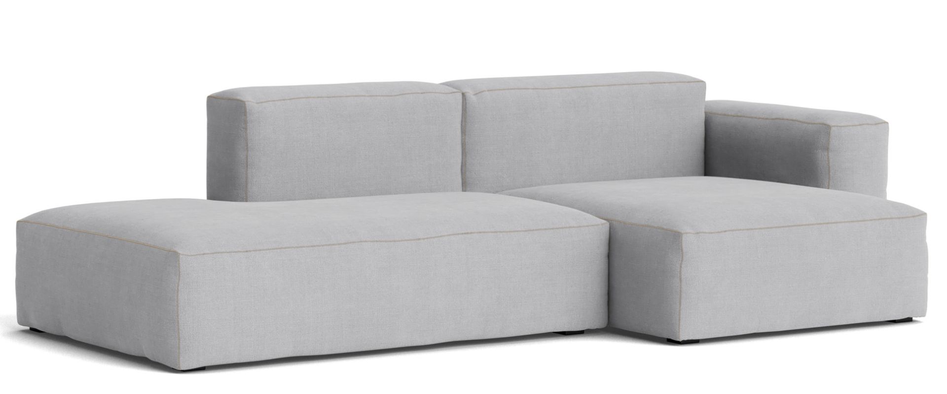 Mags Soft Sofa Low 2,5-Sitzer Combination 3 mit Armlehne rechts Hay