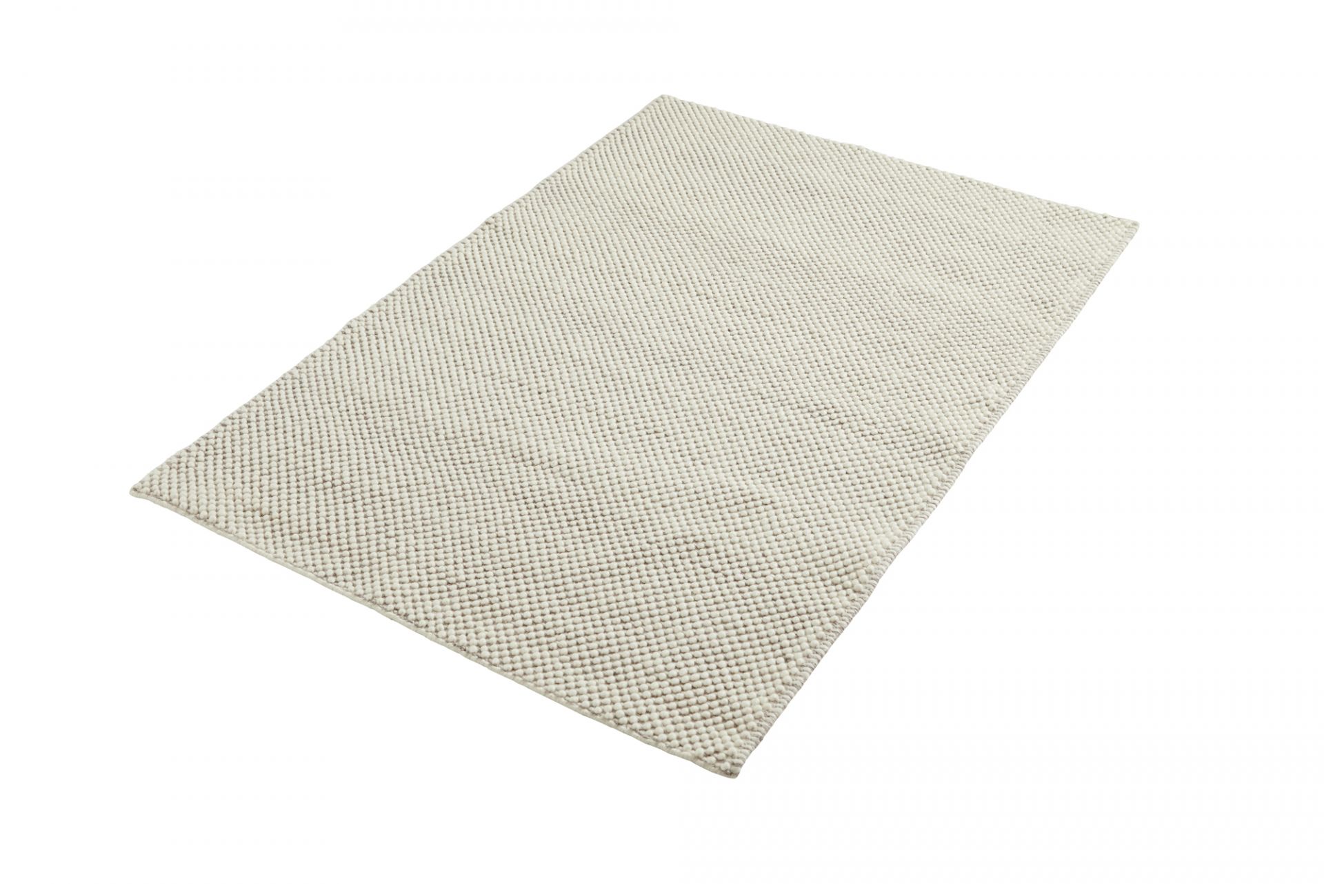 Tact Teppich T170 x B240 cm Weißgrau Woud EINZELSTÜCK