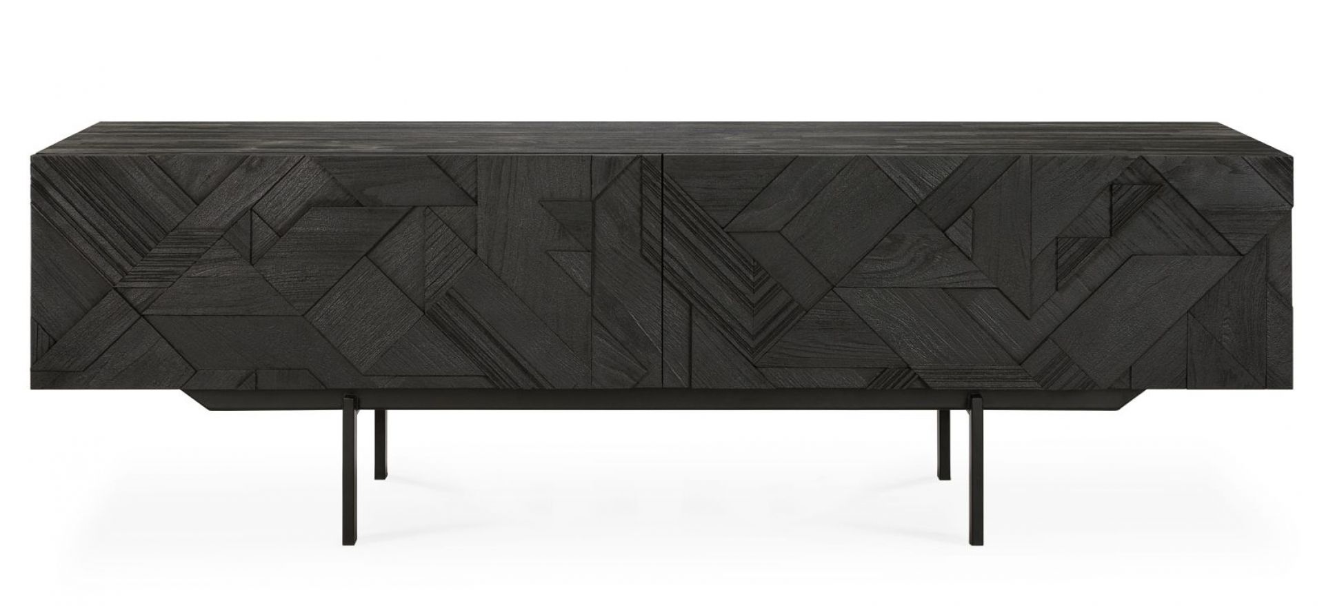 Graphic TV Möbel Teak Ethnicraft
