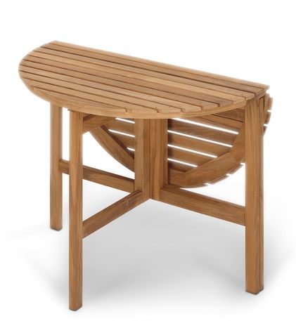 Selandia Table Ø 94 Beistelltisch Klappbar Outdoor Skagerak by Fritz Hansen
