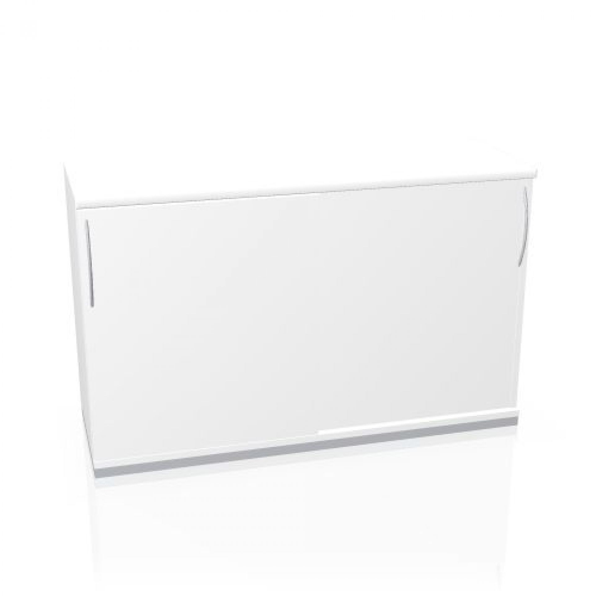 Weißer Acta Schiebetürenschrank von König+Neurath, Büroschrank mit Schiebetüren für Büro und Arbeitszimmer.